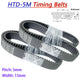 HTD 5M Timing Belt – 5mm Pitch Closed Loop Rubber Belt, 15mm Wide, 170mm–3750mm