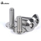 M6 M8 M10 Truss Head Machine Screws, Allen Key Drive, 304 Stainless Steel