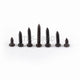 Phillips Pan Head Self Tapping Screws – M1 to M3, Zinc Black Steel