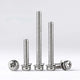 M4 M5 Phillips Pan Head Screws with Washer – 304 Stainless Steel Machine Bolts, Fully Threaded