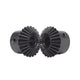 1 Mod Bevel Gear 20T/25T/30T Bore 5-12mm 90°1:1 Pairing Metal Transmission Gear