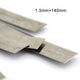 Stainless Steel Sheet Metal Plate 13×140mm Steel Spring Plate 0.3mm Thickness