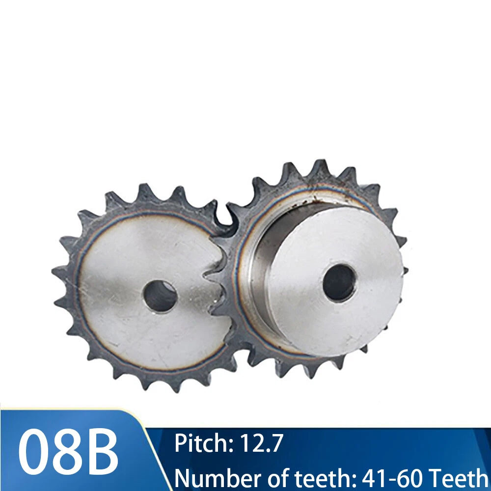 08B 41-60T Roller Chains Sprocket With Step Pitch 1/2" 12.7mm For Drive Chain