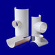 PVC Repair Pipe Fittings Reducing Tee Reducer Drain Waste Vent Water 50- 50mm