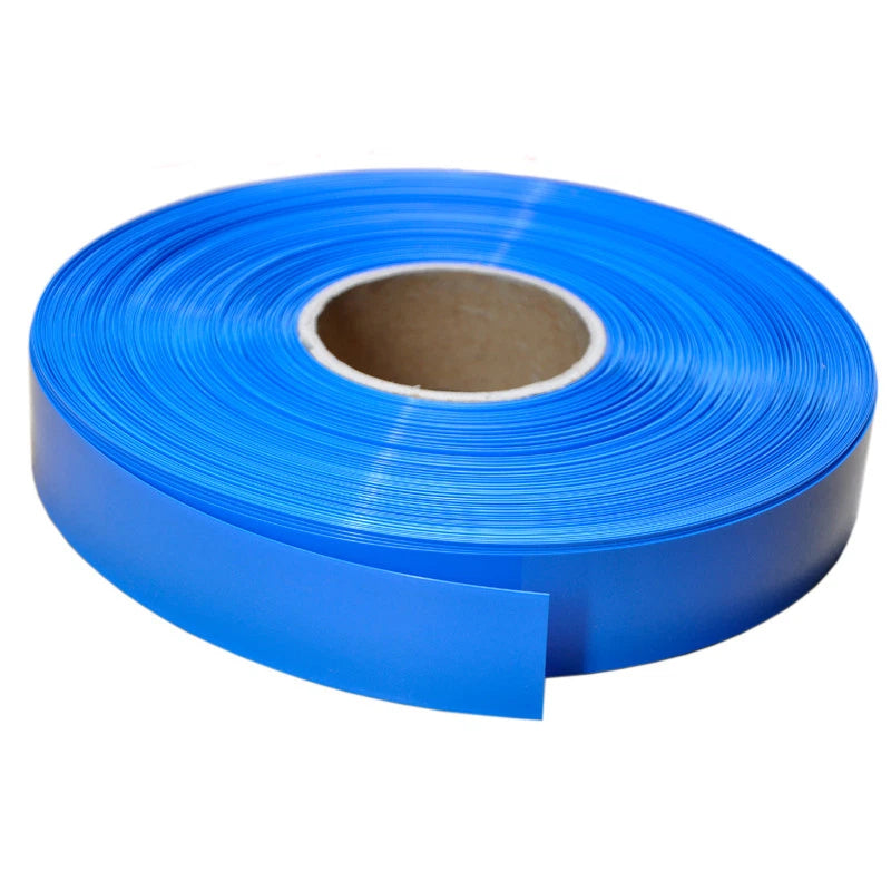 Blue PVC Heat Shrink Tubing for RC Battery Packs — 7mm to 480mm
