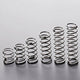 10pcs Spring Compression Springs Steel Wire Diameter 0.6mm 0.7mm Length 5-50mm