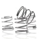 0.3mm Wire Diameter Compression Spring 2mm-4mm OD Small Pressure Springs
