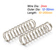Compression Spring 2mm Wire Diameter 12-30mm Outre Diameter & 10-200mm Length