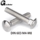 A2 Stainless Steel Cup Square Carriage Bolts (Coach Bolts) — M4 M5 M6 M8