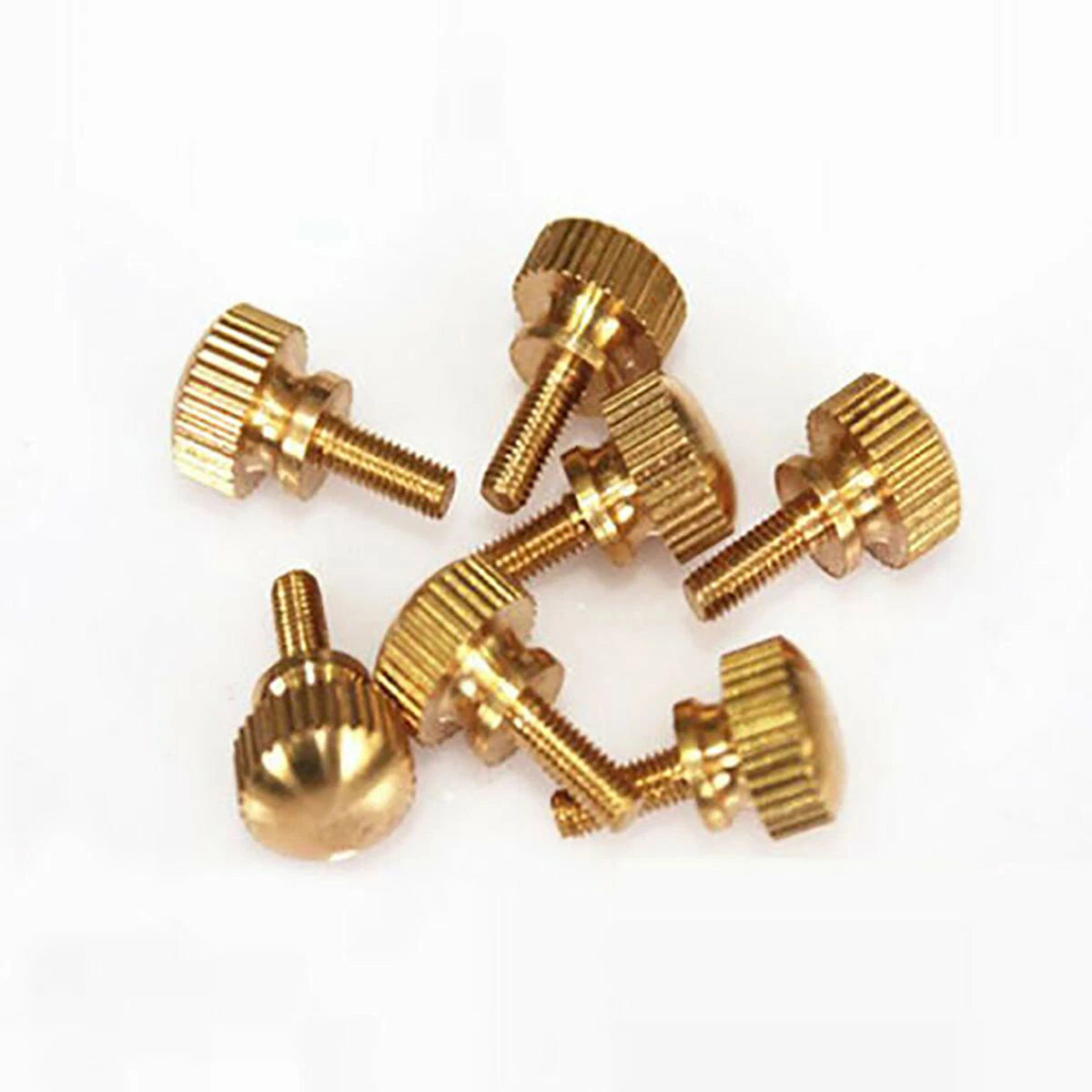 Brass Knurled Thumb Screws M3 M4 M5 M6 M8 M10 — High-Type Hand Grip Knob Bolts