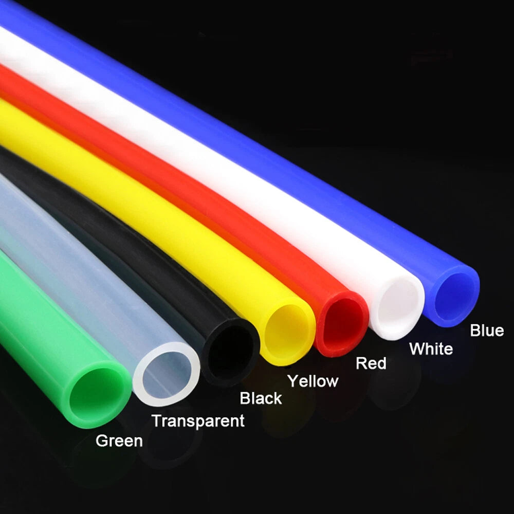 Food Grade Silicone Tubing 3/16" ID x 5/16" OD — Flexible Rubber Hose for Beer, Milk & Beverage Transfer