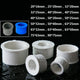 16mm to 75mm PVC Pipe Bushing Fittings Connector Reducing Joints White Blue Gray