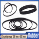 GT2 Timing Belt 10mm Width — 2GT Closed Loop Rubber Drive Belt 300mm–600mm