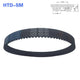 HTD 5M Timing Belt – 10mm Wide Close Loop Rubber Drive Belt, 175mm–2100mm