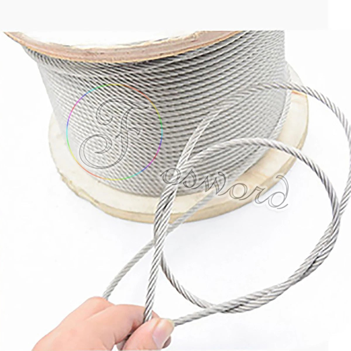 STAINLESS STEEL WIRE ROPE METAL CABLE BALUSTRADE FOR JAW/SWAGE FORK TURNBUCKLE
