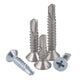 Phillips Countersunk Self Drilling Screws – M4.2 M4.8, 410 Stainless & Blue Zinc Plated Steel