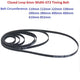 GT2 Closed Loop Timing Belt 6mm Width — 2GT Synchronous Belt for 3D Printer & CNC