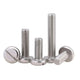 M3 M4 M5 Button Head Slotted Machine Screws — A2 Stainless Steel GB67