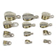 Metal Fixed Swivel Pulley Sheave Rigging Lift Hoist Rope Hanging Lifting Wheel