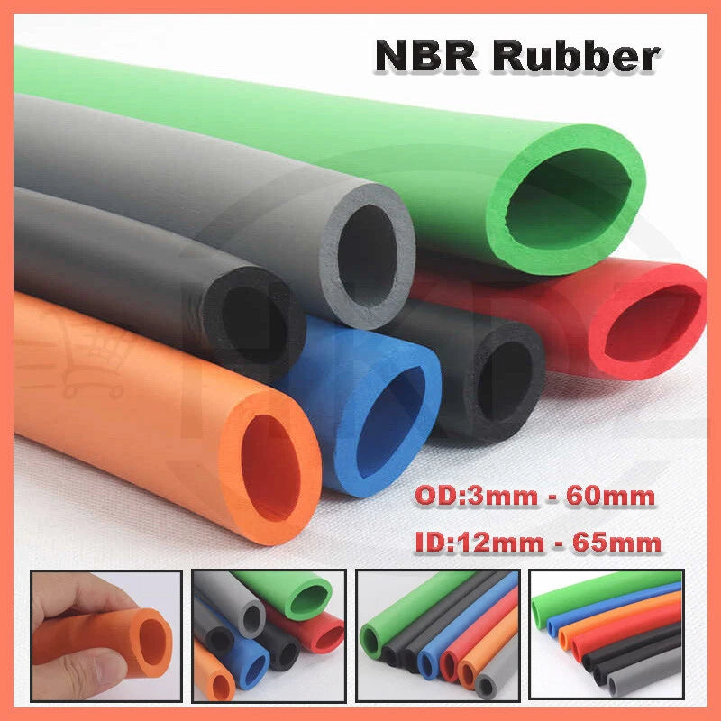 Fitness Equipment Handle Bar Thermal Insulation NBR Rubber Pipe Sponge Foam Tube