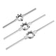 Die Stock Holder Round for 20mm 25mm 30mm 45mm 50mm Thread Die's Tap Wrench Tool