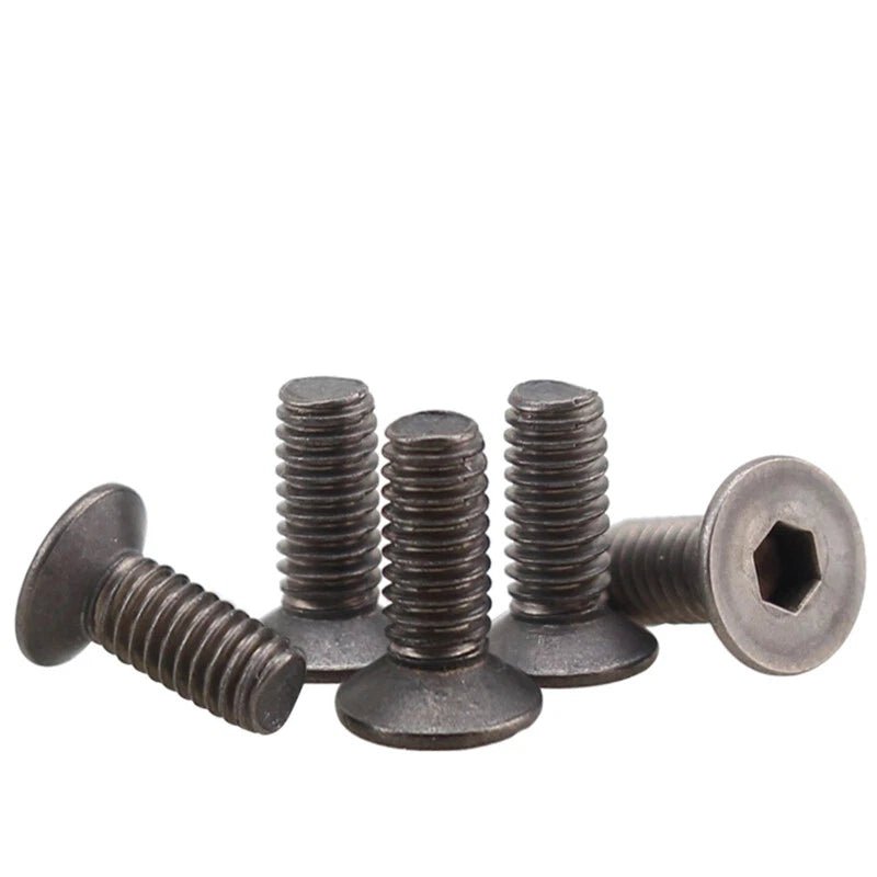 M2 M3 Titanium Countersunk Socket Head Screws – Hex Drive Flat Head - HomeDIYer