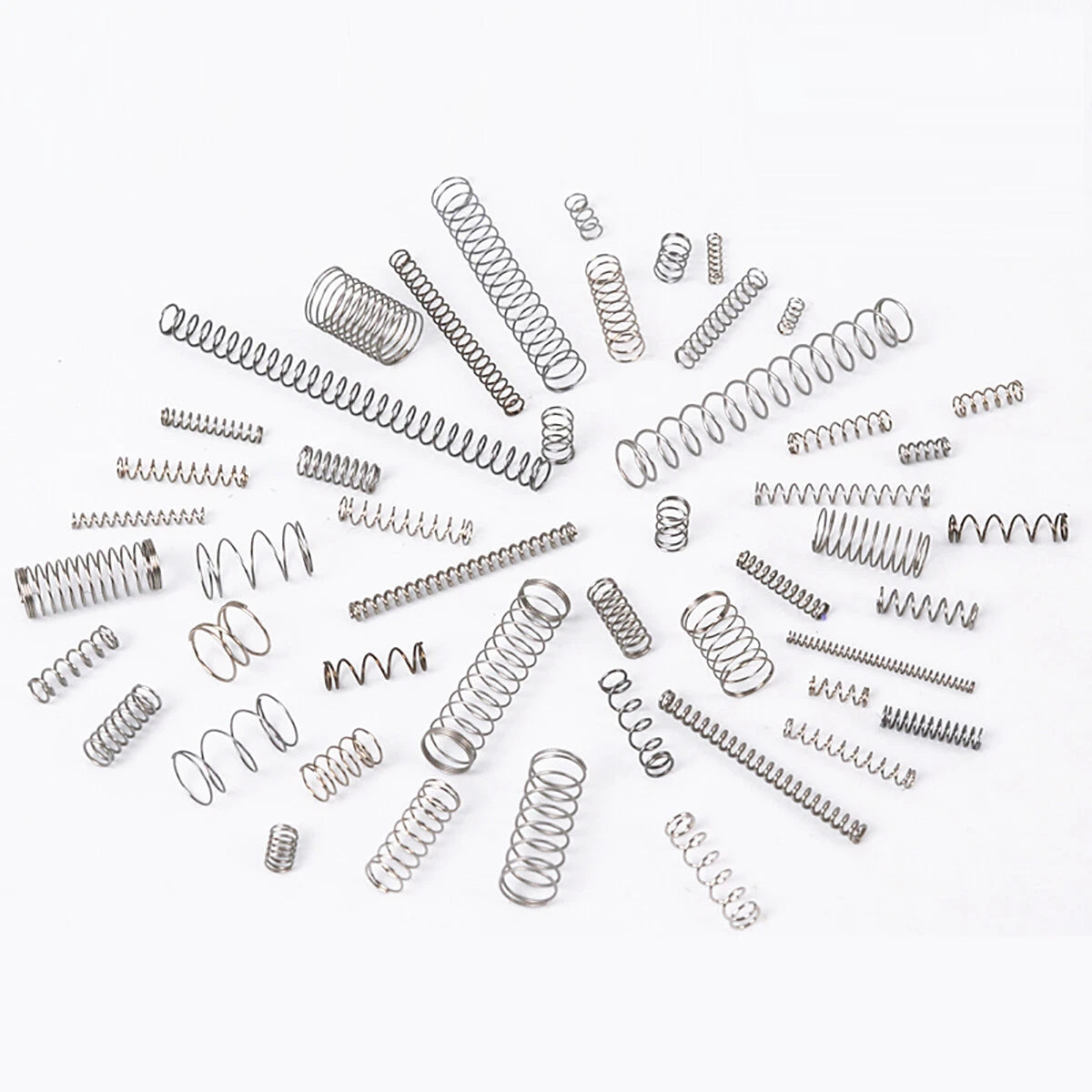 Wire Dia 0.2mm Compression Pressure Spring OD 1.5-2-2.5-3-4mm Stainless Steel A2