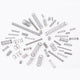 Wire Dia 0.2mm Compression Pressure Spring OD 1.5-2-2.5-3-4mm Stainless Steel A2