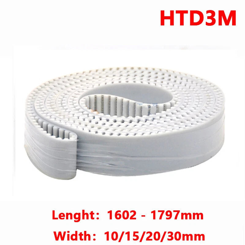 Closed Loop Timing Belt 1600–1799mm | PU Steel Wire Reinforced | 10/15/20/30mm Width