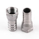 BSP 1/4"-2" Stainless Steel Female Thread x Barb Hose Tail Connector