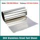 304 Stainless Steel Foil Sheet Thin Plate Band Metal Strip Roll 0.01-0.6mm Thick