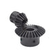 1.5 Modulus Bevel Gear 15T/30T Bore 5/6/8/10/12/15mm 90° 1:2 Pairing Bevel Gear