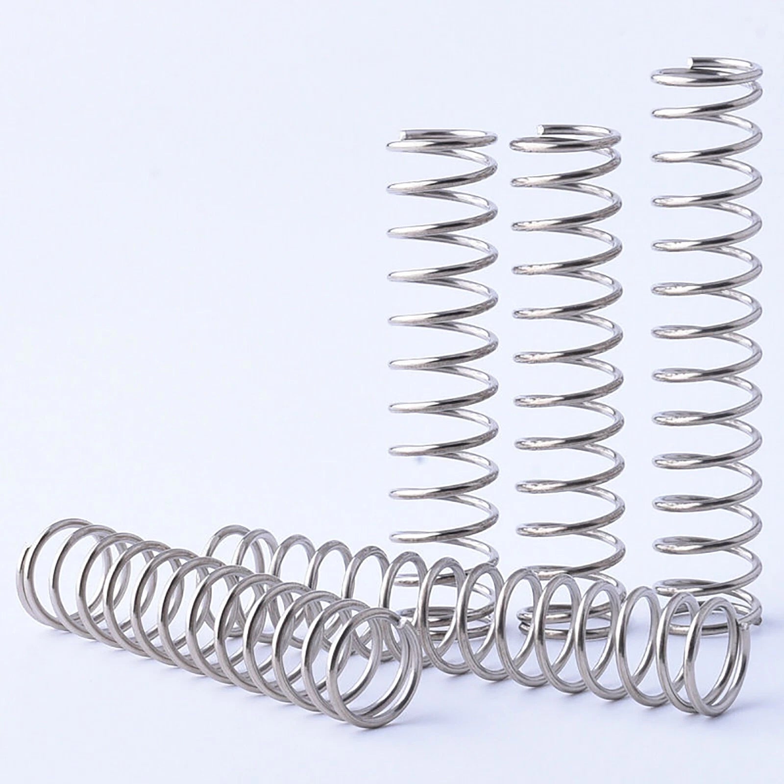 10 x Compression Spring Pressured Springs Wire Dia.1mm 1.2mm 304 Stainless Steel