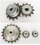 #25 Chain Drive Sprocket 9T-80T Pitch 1/4" 6.35mm For #25 04C Roller Chain