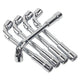 1Pcs 6-27mm Metric Angled Head Socket Wrench L Shaped Double Ended Spanner