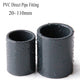 PVC Straight Pipe Fittings Straight Couplings Water Pipe Sleeve Joints 20–110mm