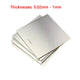 Stainless Steel Sheet 0.02-1mm Thicknesses Length 300mm Corrosion Resistance