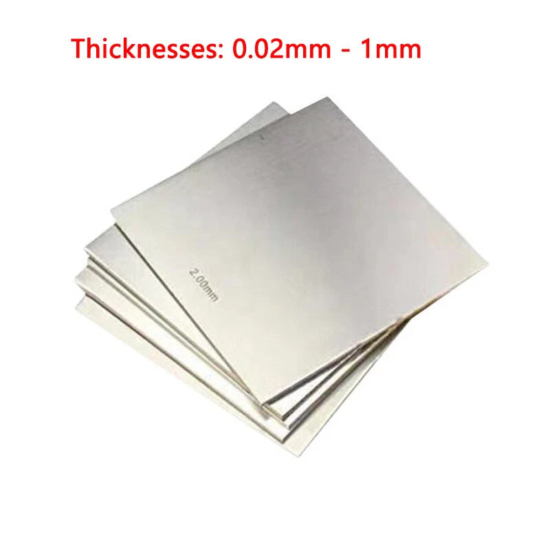 Stainless Steel Sheet 0.02-1mm Thicknesses Length 300mm Corrosion Resistance