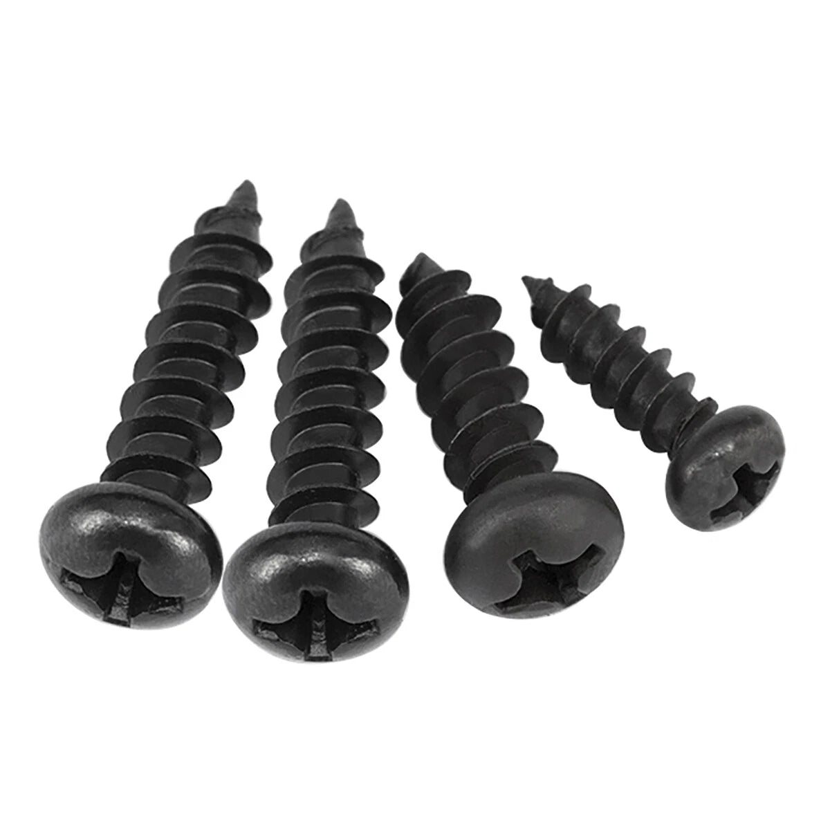 Phillips Pan Head Self Tapping Screws – Black 304 Stainless Steel, M1.7–M6.3