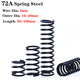 Compression Spring 16-40mm Diameter & 30-100mm Length Pressure Big 3mm Wire Dia