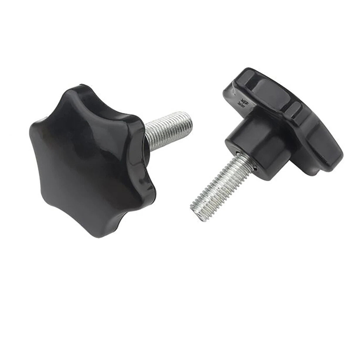 M8/M10/M12 Plastic Thumb Screws – 48mm Six-Petal Flower Knob Bolt