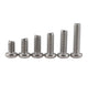 M1-M2 304 Stainless Steel Phillips Pan Head Machine Screws
