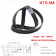 HTD-5M Timing Belt 5mm Pitch Closed Loop — 10/15/20/25/30mm Wide, 500–790mm, CNC Robotics