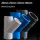 20 25 32 40mm 3-Way PVC Pipe Fittings Lateral Tee 45°  Elbow Adhesive Connectors