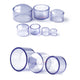 UPVC PVC Cap Pipe Fittings End Caps Corrosion resistant ID 20-110mm Clear