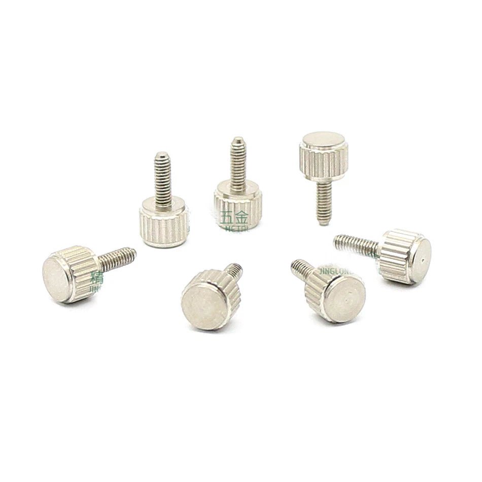 M2.5 x 7.5mm Stainless Steel Knurled Thumb Screw – Replacement Knob Bolt for Vernier Caliper - HomeDIYer