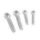 M5–M12 Stainless Steel A2 Eye Bolts Threaded Ring Screws for Catenary Wire & Hanging