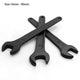 Open Ended Spanner Heavy Duty Wrench Impact - Single End 14mm 16mm-90mm Black