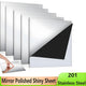 Mirror Polished Shiny Stainless Steel 201 Grade Sheet Metal Plate 0.5mm to 3mm