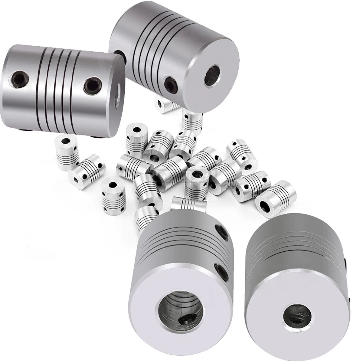 Flexible shaft Coupling D16 D18 D25 Step Servo Motor Encoder Coupler Joint Alu